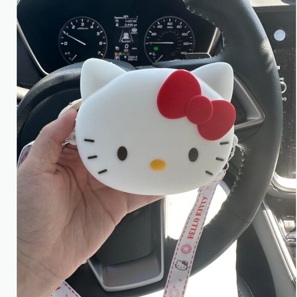 Hello Kitty Mini Silicon Crossbody CUTE bag wallet - Picture 8 of 9